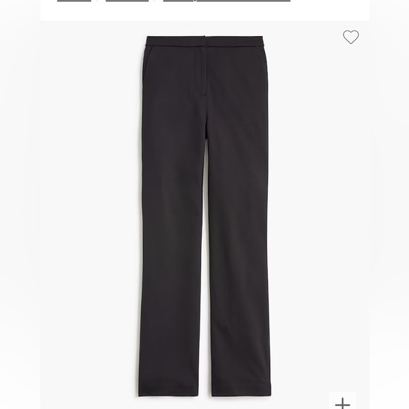 J. Crew Ponte Pants BT017 Black 4 - Picture 1 of 3